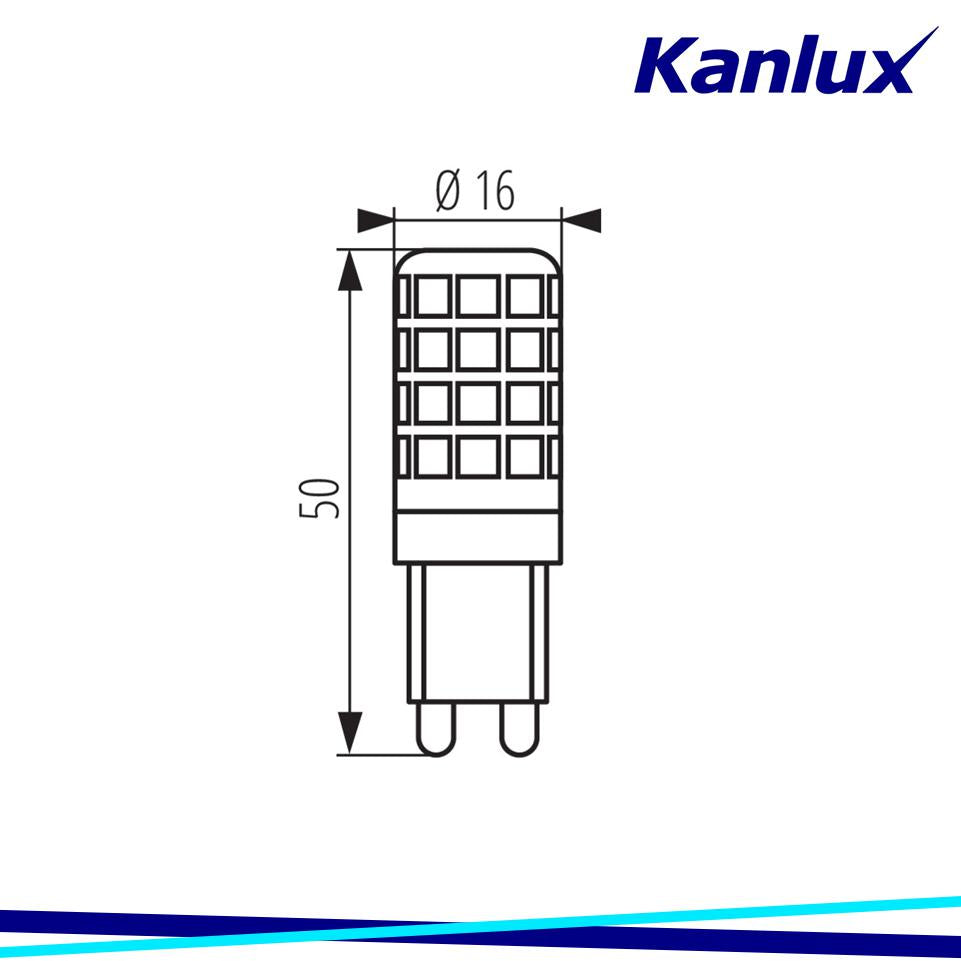 LAMPADINA LED ZUBI LED 4W G9-CW - KANLUX