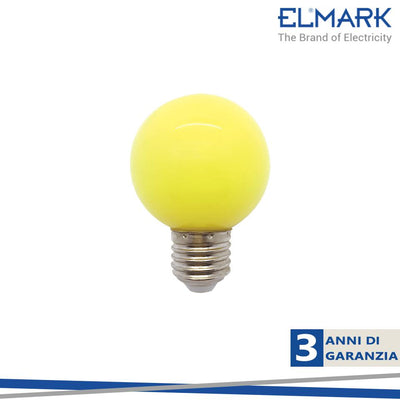 LED GLOBE G45 3W E27 YELLOW