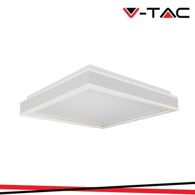 18W LED PLAFONIERA DI DESIGN QUADRATA BIANCA 4000K DIMMERABILE