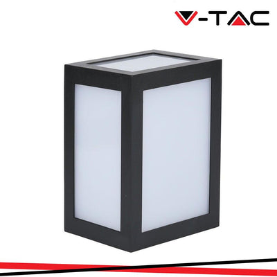 12W LAMPADA LED DA MURO IP65 CORPO NERO 3000K