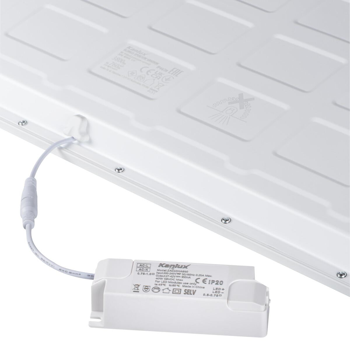 PANNELLO LED DA INCASSO BLINGO IPRN38W 6060NW - KANLUX
