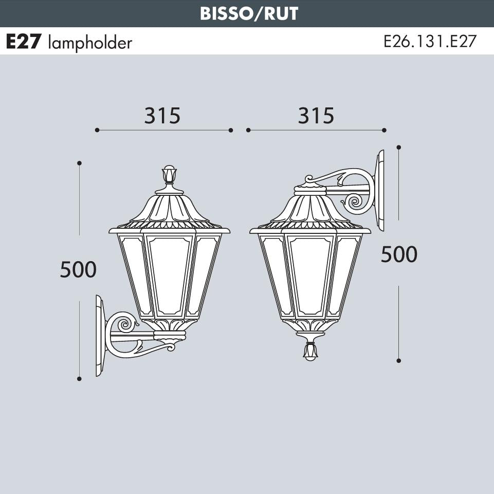 BISSO/RUT NERO OPALE E27