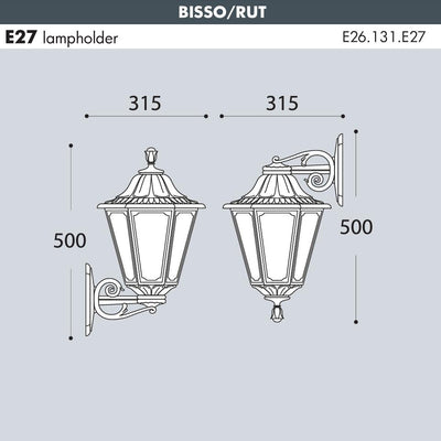 BISSO/RUT NERO OPALE E27