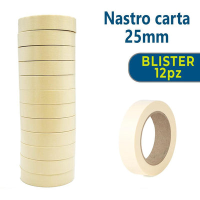 NASTRO CARTA 25MMX50M GENERAL  MASK