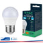 LED LAMPADINA SAMSUNG CHIP 3.7W E27 G45 PLASTICA 6400K