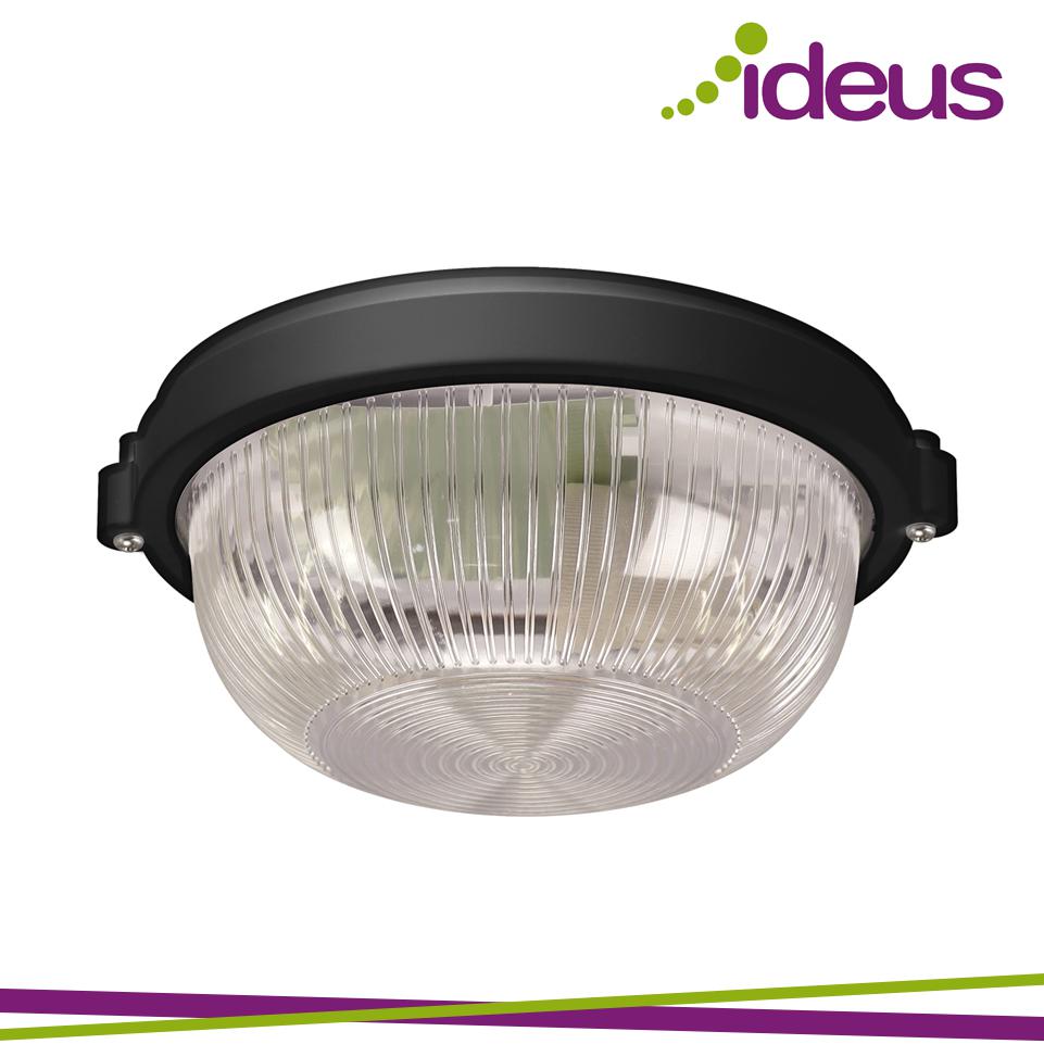 SALTO 10 BLACK E27 D180MM IP65