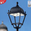 PIETRO PIATTO NERO TRASP LED GX53 80W CCT