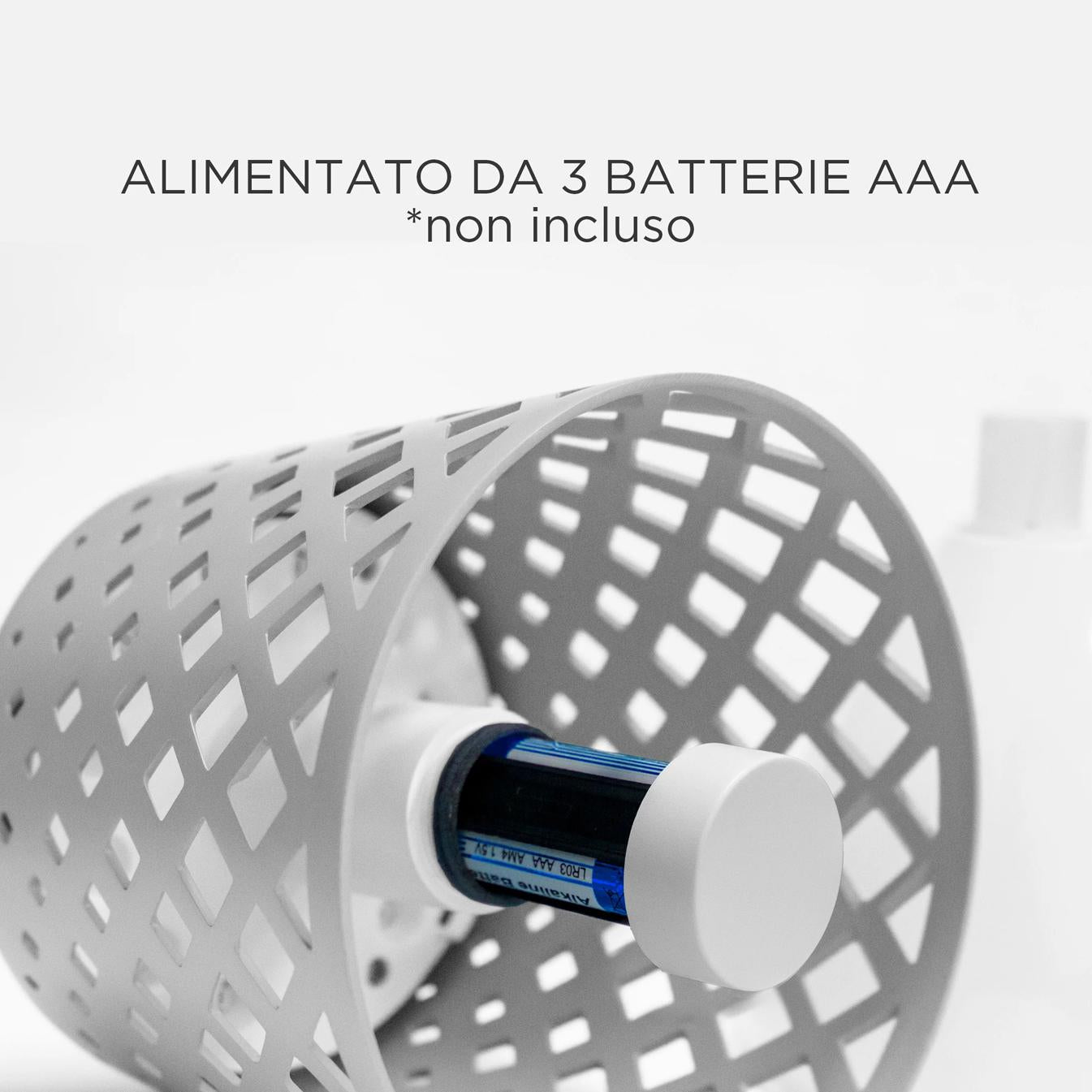 GRETITA TABLE X3AAA VERDE 3000K 1W 80LM