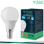 LED LAMPADINA SAMSUNG CHIP 3.7W E14 P45 PLASTICA 3000K
