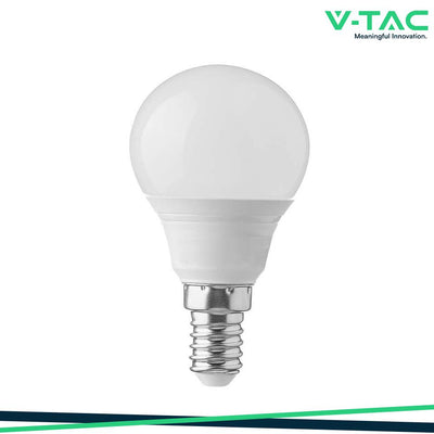 LED LAMPADINA SAMSUNG CHIP 3.7W E14 P45 PLASTICA 6400K