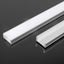LED PROFILO IN ALUMINIO PER STRISCIA2000X17.4X7MM MILKY