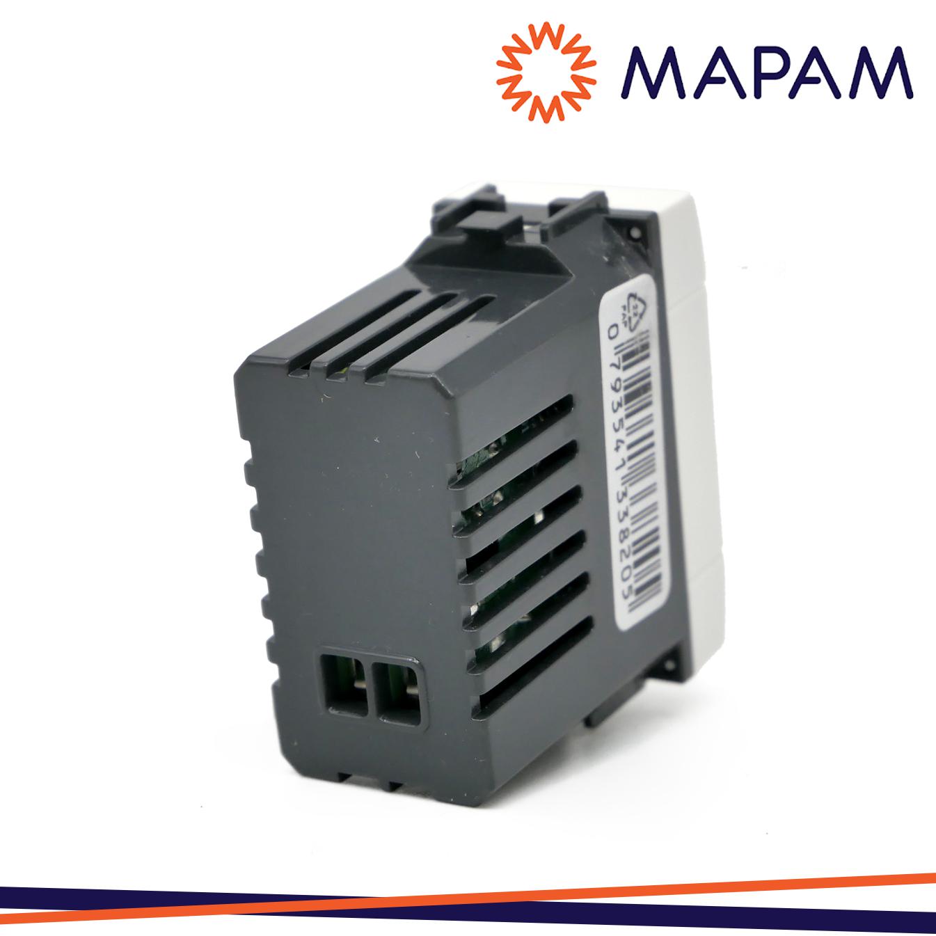 PRESA USB 5V=2.4A A+C T1 ART 833B BIANCO