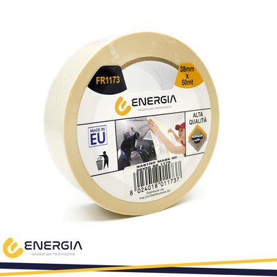 NASTRO CARTA GOMMA NAT.38X50MT