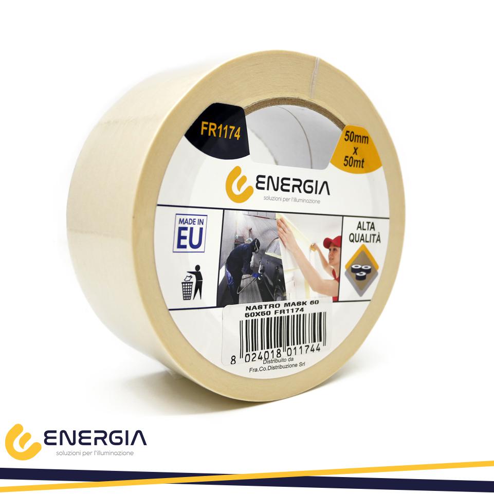 NASTRO CARTA GOMMA NAT.50X50YD