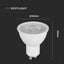 LED LAMPADINA SAMSUNG CHIP GU10 6W   RIPPLE PLASTICA 110  D 3000K