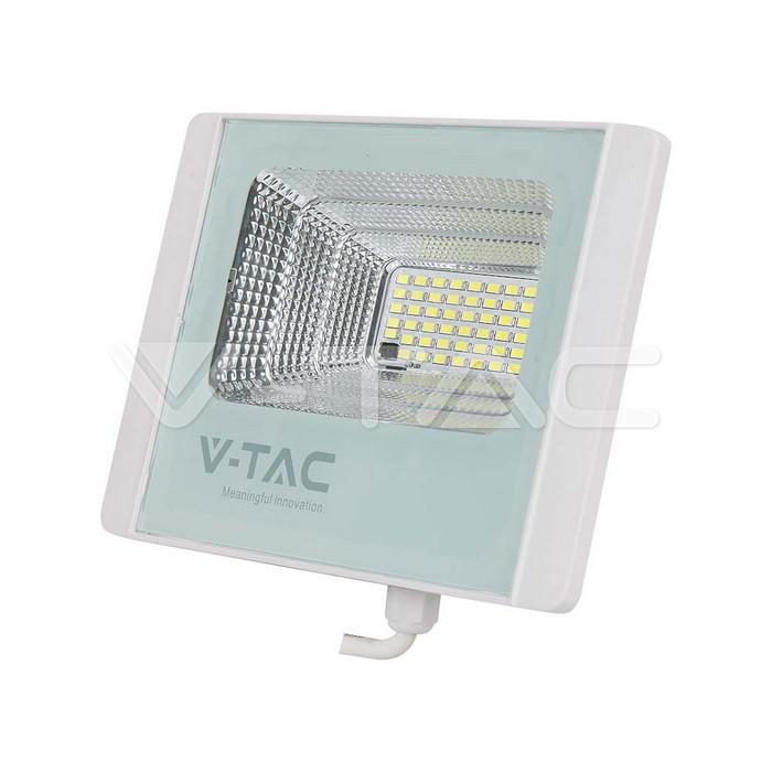 16W LED PROIETTORE SOLARE 4000K CORPO BIANCO