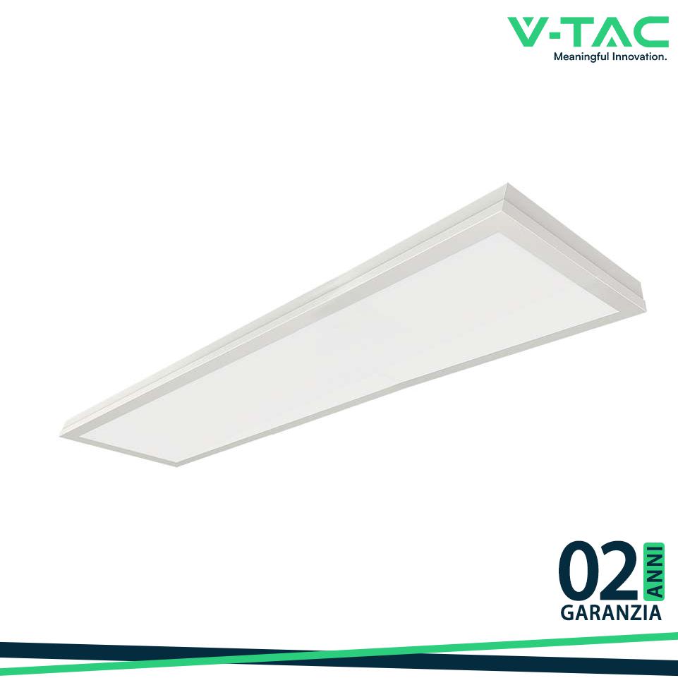 36W LED PANNELLO 1200X300 MM 2IN1 4000K 6PZ/SET