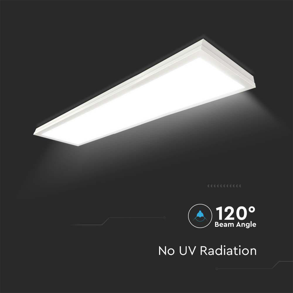 36W LED PANNELLO 1200X300 MM 2IN1 4000K 6PZ/SET