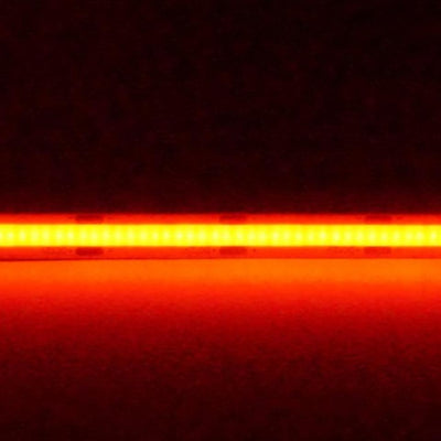 STRISCIA LED COB 480LED 9W ROSSO IP20 BOBINA DA 5MT