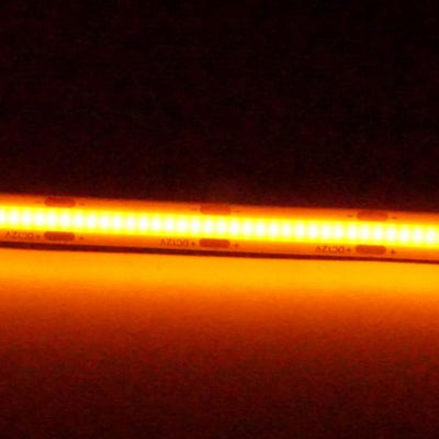STRISCIA LED COB 480LED 9W ARANCIO IP20 BOBINA DA 5MT