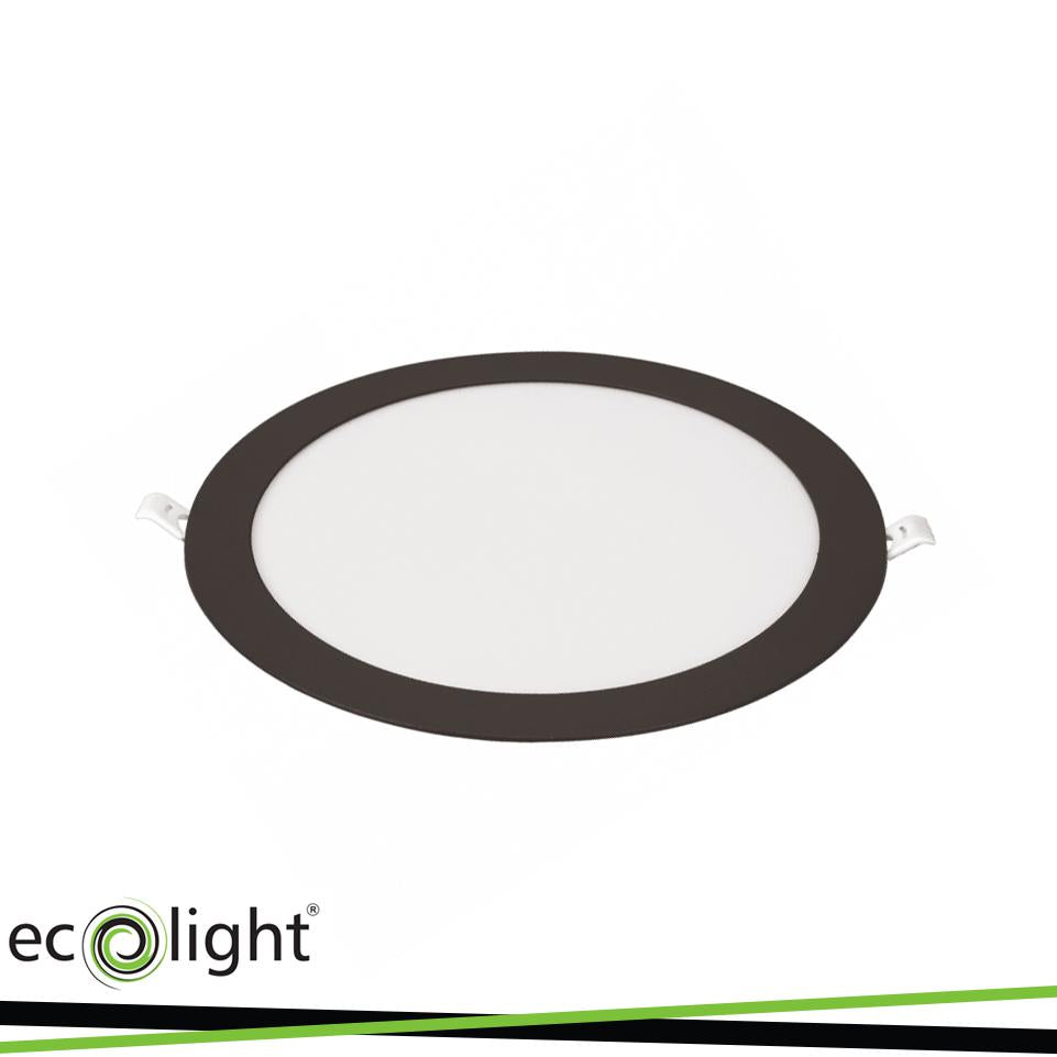 DOWNLIGHT P/T CIRCLE 296X7 24W 1920LM NERO