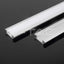 LED STRISCIA MOUNTING KIT WITH DIFFUSER ALUMINUM 2000* 24.7*7MM MILKY