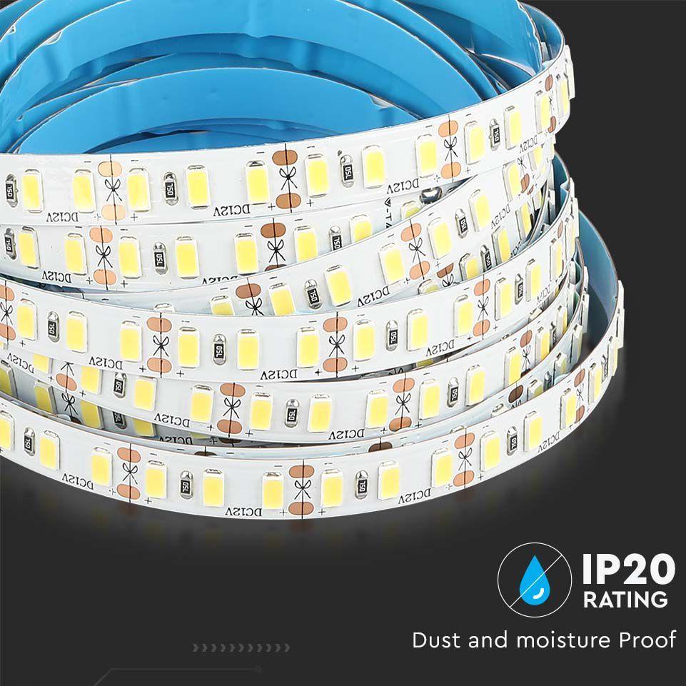 LED STRIP SMD5730 120 LEDS HIGH LUMEN 3000K IP20 20W/M