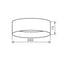 PLAFONIERA LED RIFA LED 17,5W WW N1 - KANLUX
