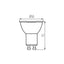 LAMPADINA LED IQ-LED GU10 4,9W-CW - KANLUX