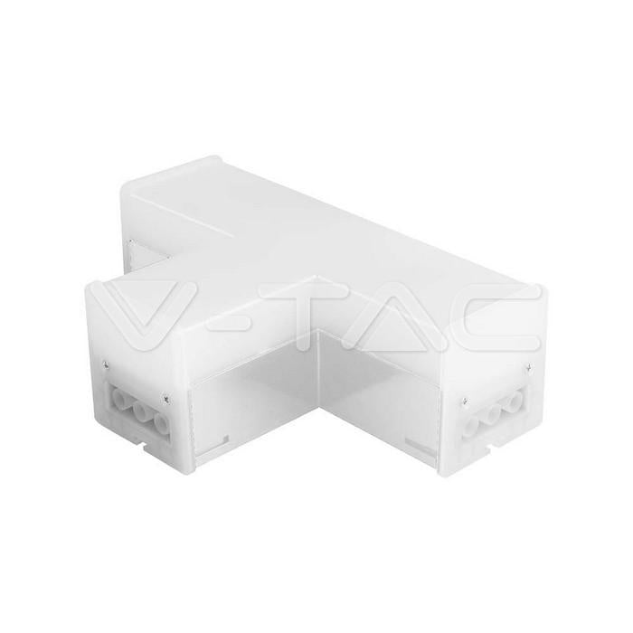 T CONNETTORE CORPO BIANCO 6500K