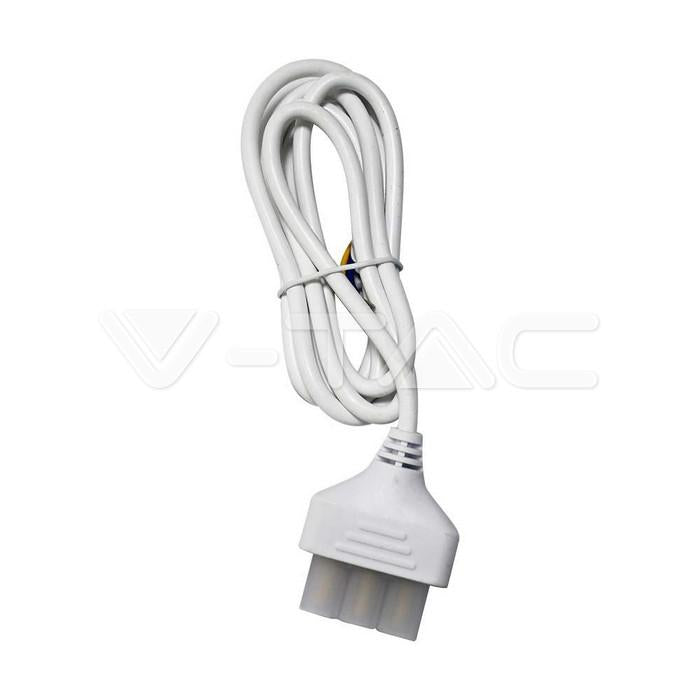 CAVO DI ALIMENTAZIONE BIANCO 1.5M 3X0.75MM