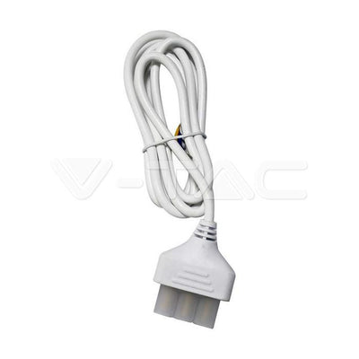 CAVO DI ALIMENTAZIONE BIANCO 1.5M 3X0.75MM