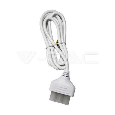 CAVO DI ALIMENTAZIONE BIANCO 1.5M 3X0.75MM