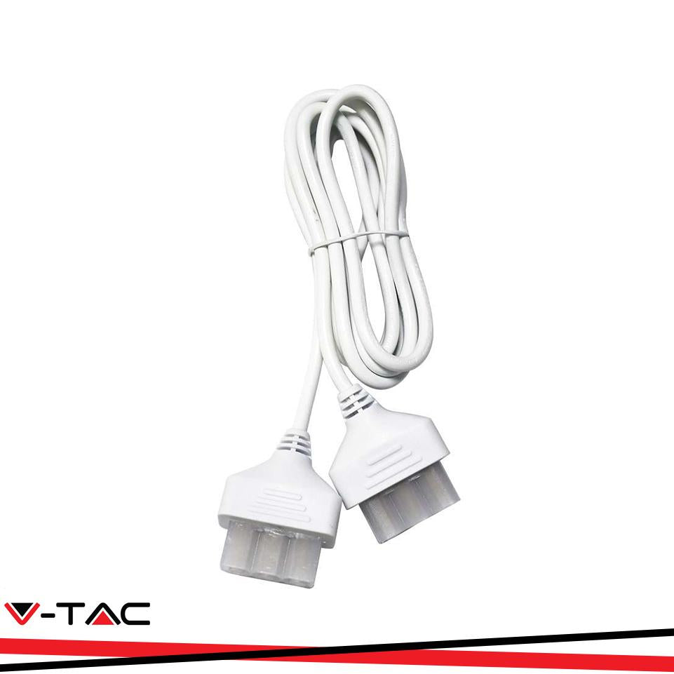 CAVO DI ALIMENTAZIONE CON 2 SPINEBIANCO 2M 3X0.75MM