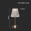 3W LED TABLE LAMP 3IN1 NICKLE SAND