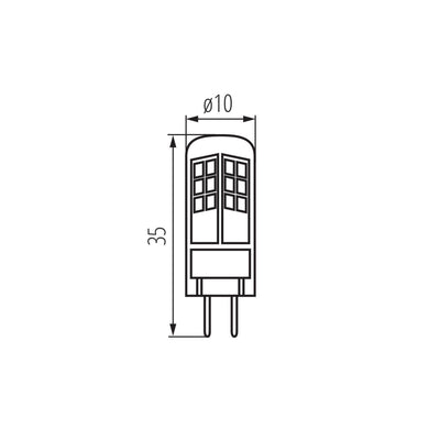 LAMPADINA LED TANO G4 SMD-NW - KANLUX