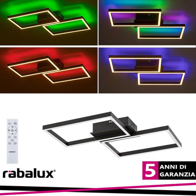 LUDANO,IND.CEIL. LED40W, L46X41CM