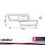 LUDANO,IND.CEIL. LED40W, L46X41CM