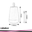 FRANCO,IND.TABLE, LED2W, H15CM, WHITE