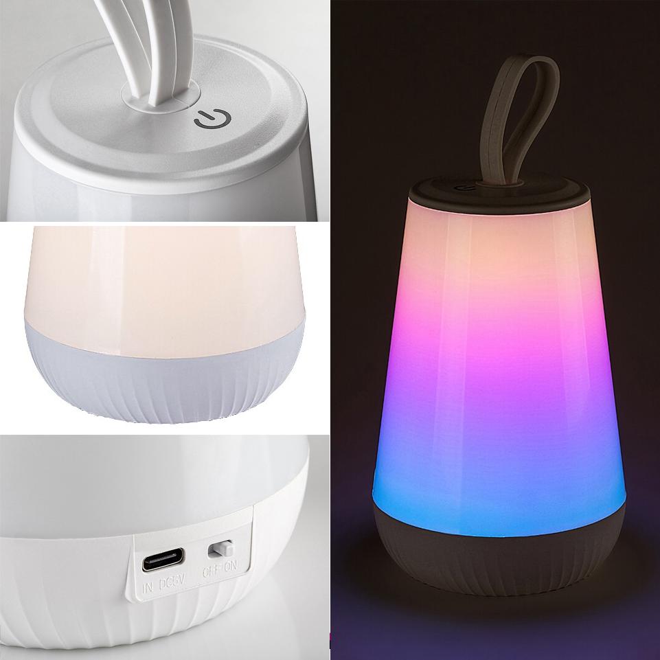 FRANCO,IND.TABLE, LED2W, H15CM, WHITE