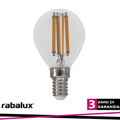 FIL. LED, E14 G45, 6W, 850LM,  3000K