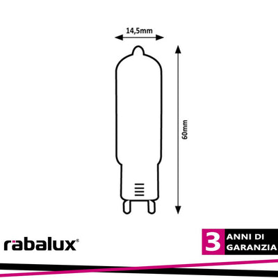 FIL. LED, G9, 4W, 460LM, 3000K