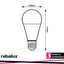 SMD LED, E27 A60, 13W, 1300LM, 4000K