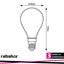 FIL. LED, E14 G45, 4W, 500LM,  2700K