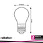 SMD LED, E27 G45, 5W, 500LM, 4000K