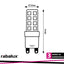SMD LED, G9, 4W, 350LM, 2700K