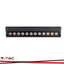 12W LED MAGNETICO LINEARE SPOT LIGHT ADJUSTABLE 4000K CORPO NERO