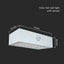 3W LED LUCE SOLARE DA PARETE CON SENSORE 4000K, 3000K CORPO BIANCO