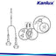 UCHWYT DO GIPSU CLIPS PANEL 60-62 - KANLUX