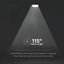30W LED ARMATURA STRADALE CON ADATTORE PALO 4000K